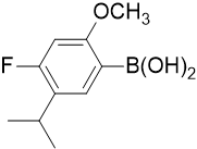 4-氟-5-異丙基-2-甲氧基苯硼酸